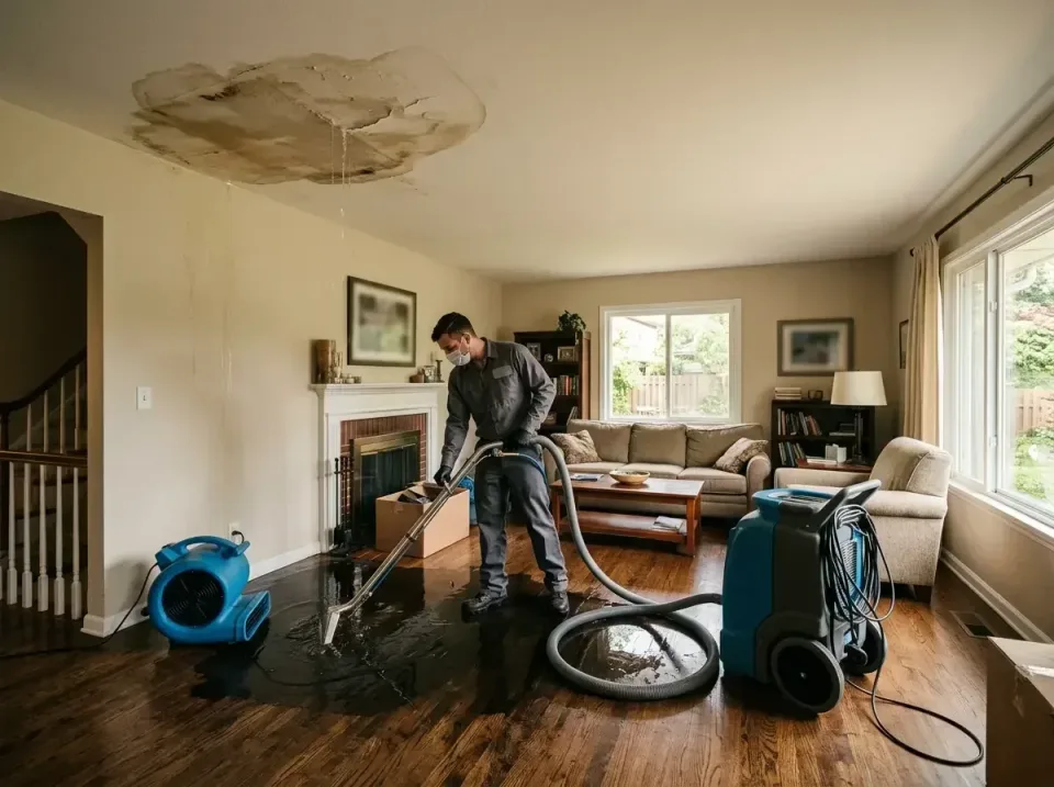 attic-pipe-burst-ceiling-drip-008 — frequently asked questions, Water Damage Restoration & Carpet Care in Mullens, WV